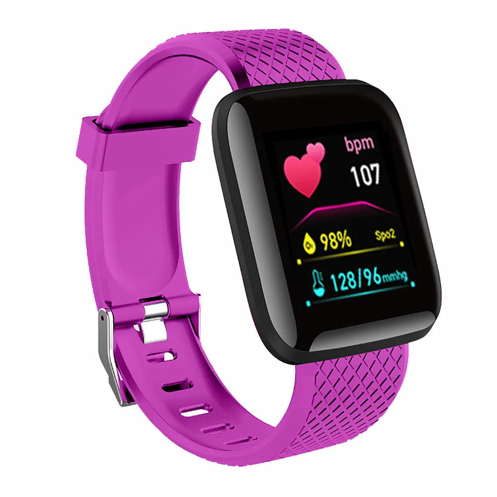 Smartwatch Fashion Sports Bracelet for Women & Men, Multi-Function USB Charging, Compatible with Xiaomi & Huawei