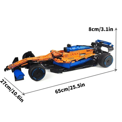 1642PCS F1 W14 E Performance Speed Car Building Blocks – Technical Vehicle Model, Compatible with 42171, DIY Toy Gift for Kids