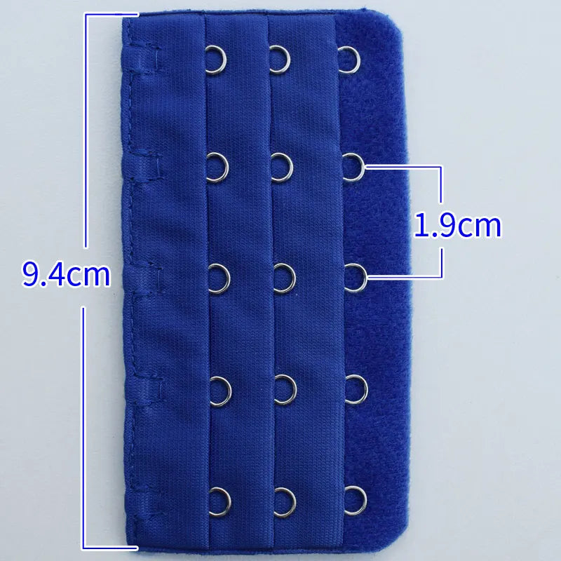 2PCS/4PCS Strap Extender Set – 3-Hook, 5-Row Adjustable Candy Color Bra Extenders for Women