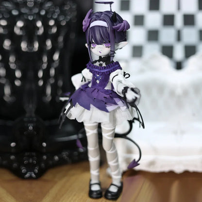 Genuine Devil's Horns Blind Box — 1/8 Movable Doll Ornament, Trendy Collectible Toy for Kids & Gift