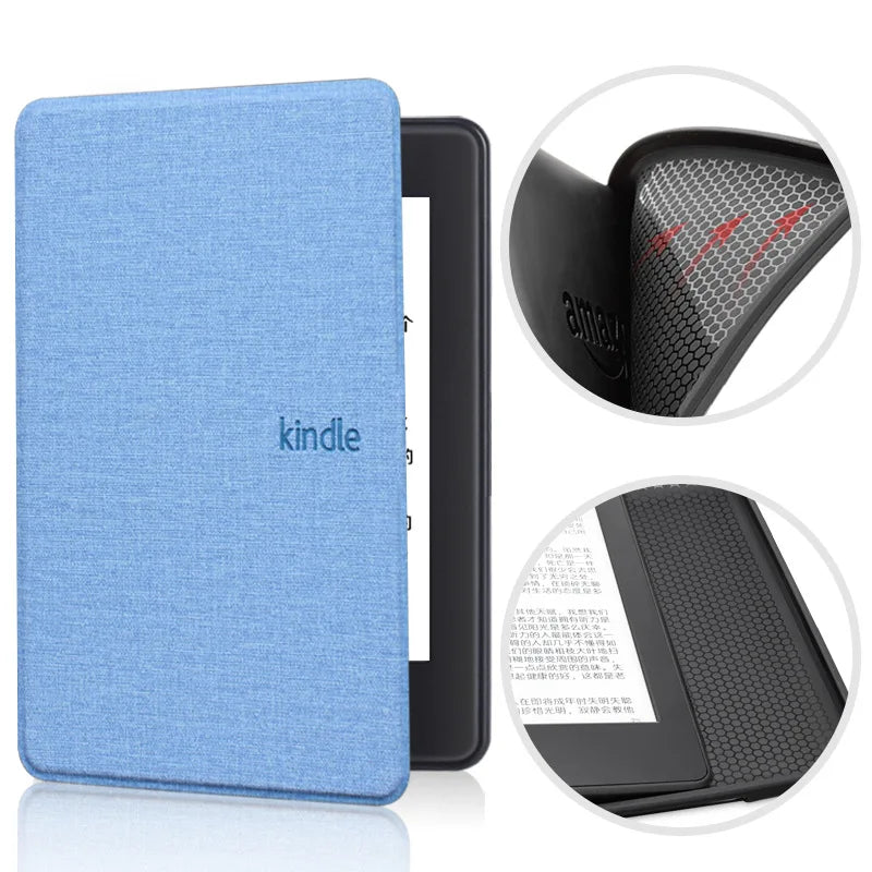 Soft TPU Case for Kindle Paperwhite - Compatible with 2016-2022 Models (1st-11th Gen), 6" & 6.8" - Protective Pouch Cover Funda