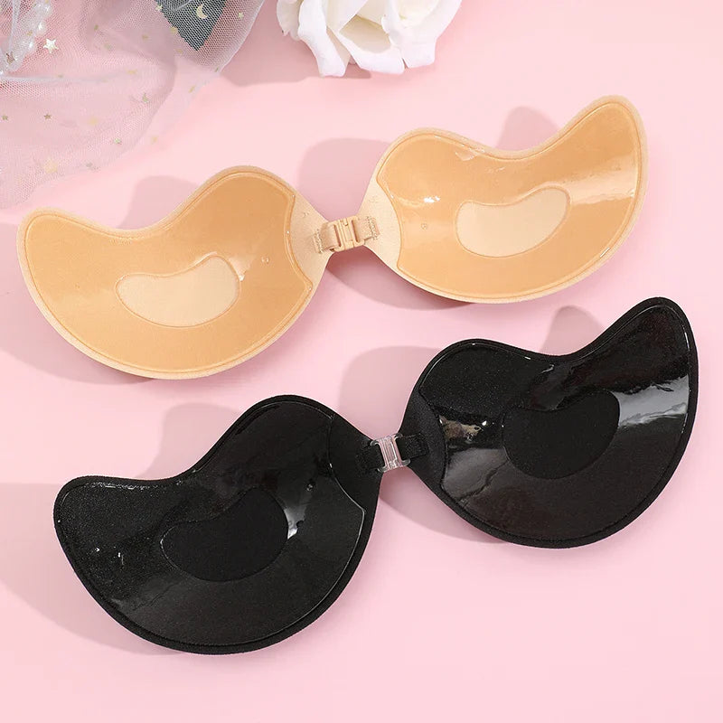 Invisible Stick-On Lift Bra for Women – Strapless Seamless Push-Up Anti-Convex Lingerie Accessory
