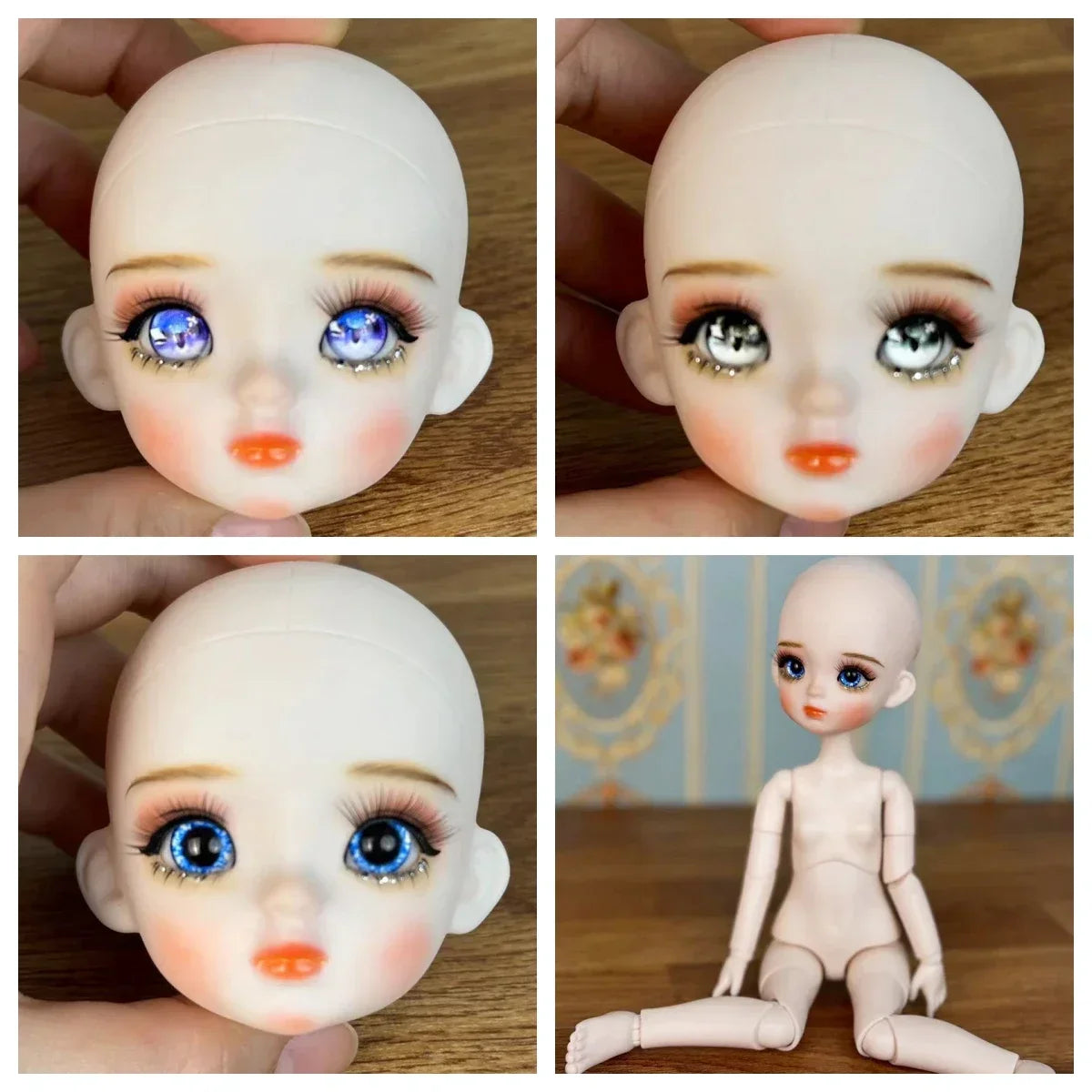 Sweet Doll 1/6 BJD Handmade 30cm Princess Doll – Makeup Doll for Girls Birthday Gift