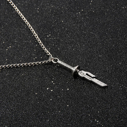 Jujutsu Kaisen Toji Fushiguro Sword Necklace – Spear of Tianri Knife Pendant for Unisex Cosplay