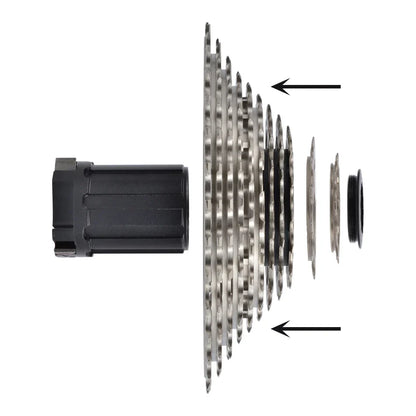 GOLDIX Ultralight CNC Road Bike Cassette — 11/12-Speed 28T-36T Sprocket for SHIMANO HG, K7 11S/12S