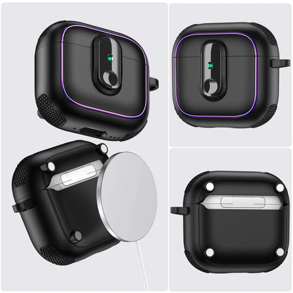 Armor Lock Earphone Case for AirPods – Shockproof TPU & PC Cover for AirPods 1, 2, 3, 4 & Pro 2, 2nd & 4th Gen