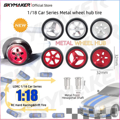 1:18 Skymaker AE86 & RX-7 FC RC Drift Cars with 2.4G Remote, ESP Gyroscope & LED Lights – Mini Racing Toy Cars