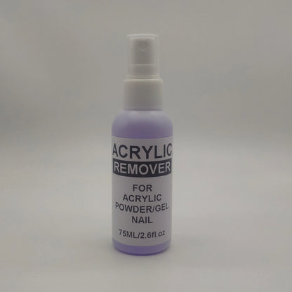 75ml Professional Acrylic Nail Remover — Liquid & Gel Polish Remover for Acrylic Nails