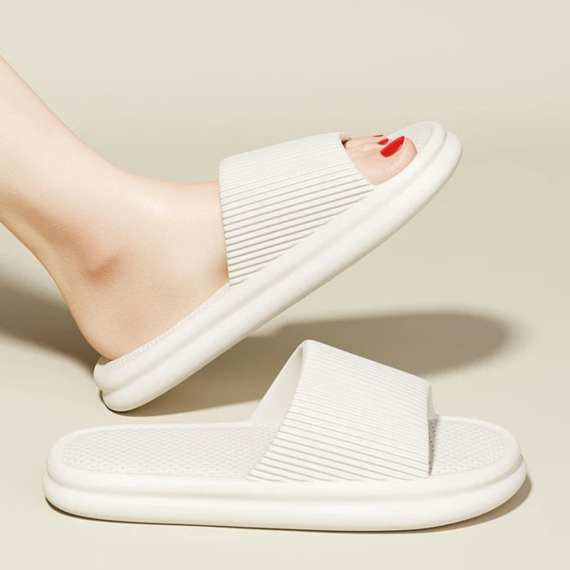 Unisex EVA Summer Slippers – Soft Non-Slip Home & Bathroom Slides for Men & Women, Comfortable Beach & Outdoor Sandals