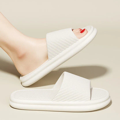 Unisex EVA Summer Slippers – Soft Non-Slip Home & Bathroom Slides for Men & Women, Comfortable Beach & Outdoor Sandals