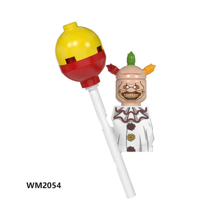 Horror Movie Action Figure Building Blocks – M3gan, Nun & Ash Terrifier Halloween Toy Gift