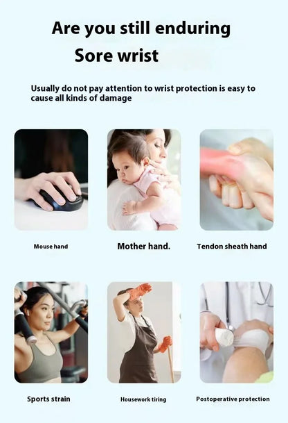 High-Quality Elastic Hand Bandage — Sport Wristband Support Brace Wrap for Gym, Carpal Tunnel, and Injury Prevention