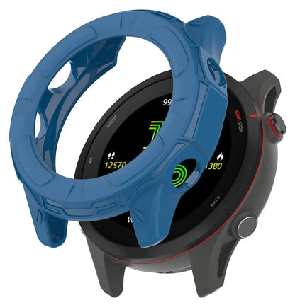 TPU Case & Tempered Glass Screen Protector for Garmin Forerunner 255/255S/955 – Protective Bumper Cover