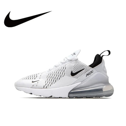 Nike White Air Max 270 – Original Low Top Casual Running Sneakers, Shock Absorbing & Anti-Slip for Men & Women