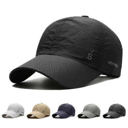 Men's Outdoor Sun Hat - Quick-Dry Breathable Summer Fishing Baseball Cap