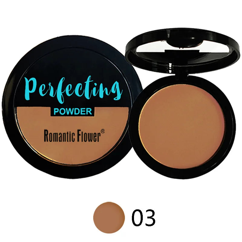 Sweat-Resistant Contouring Powder Palette – Matte Buildable Coverage for All Skin Tones with Highlight & Shadow