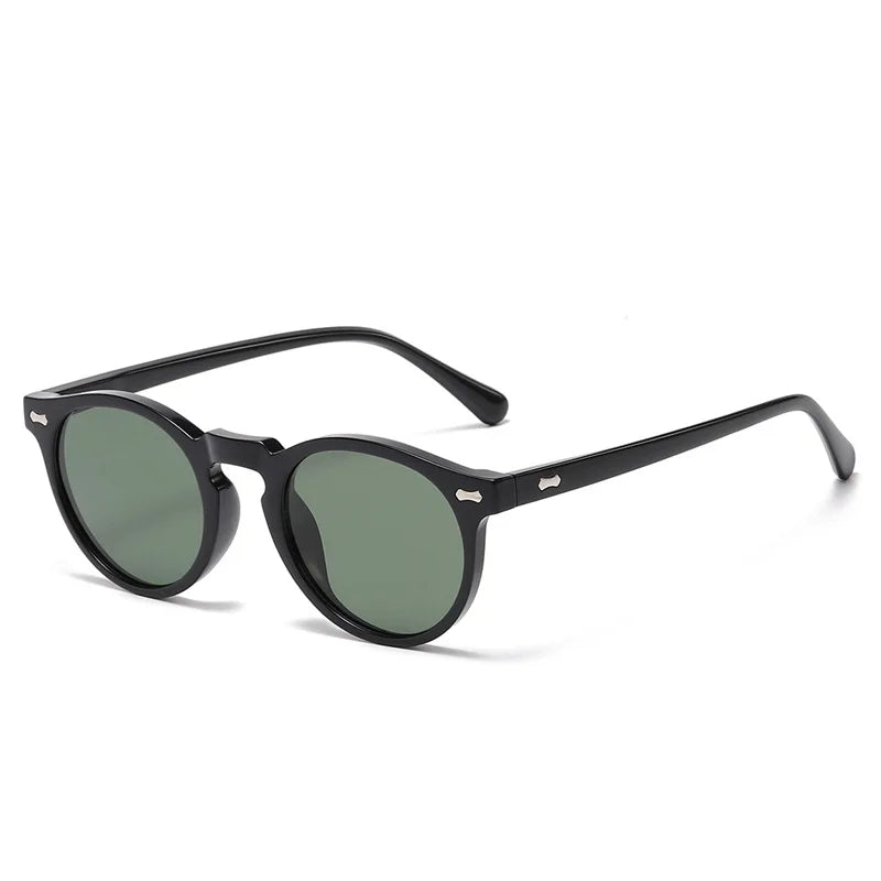 Retro Polarized Sunglasses — Small Round Vintage Shades for Men & Women