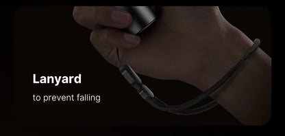 Ulanzi LM07 Zoomable Videography Flashlight - Photography Fill & Ambience Light with 1/4'' Thread for Camera Stand & Cage