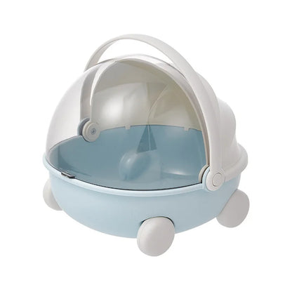 Labubu Baby Stroller Storage Box & Space Module Doll Cradle — Doll Bed Furniture & Accessories for Labubu Dolls