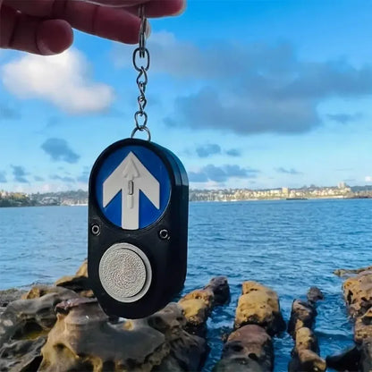 Australian Traffic Light Button Key Holder – Handheld Sound Press Commemorative Funny Keychain Accessory