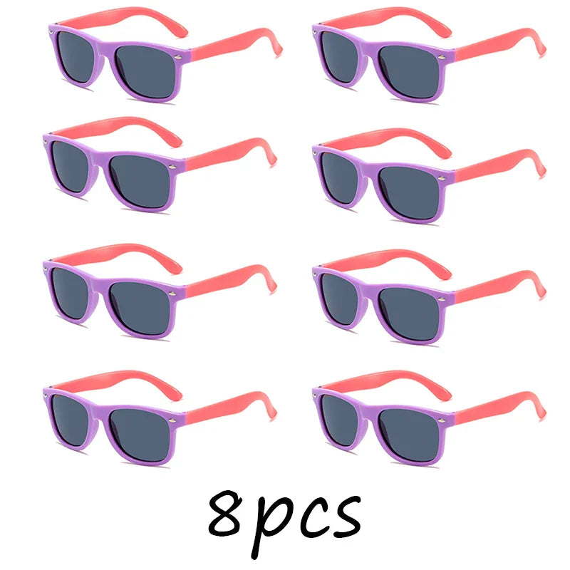 Children’s Colorful Sunglasses – UV Resistant Summer Shades for Boys & Girls