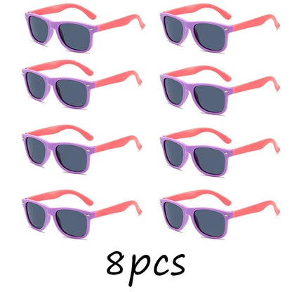 Children’s Colorful Sunglasses – UV Resistant Summer Shades for Boys & Girls