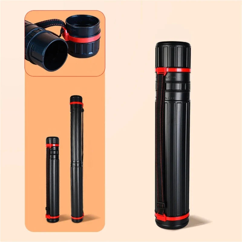 Telescoping Poster & Document Storage Tube – 7/10.5cm Extendable Carrying Case Holder