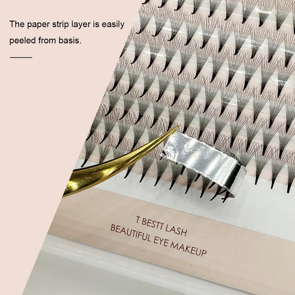 TBestt 5D/6D/8D/10D Premade Volume Lash Fans – Soft Silk Eyelash Extensions