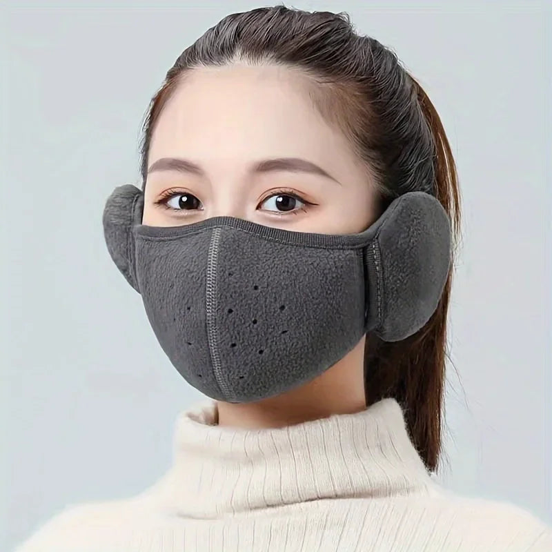 Winter Full Cover Face Mask - Warm, Windproof, Breathable, Dustproof & Reusable Outdoor Mask