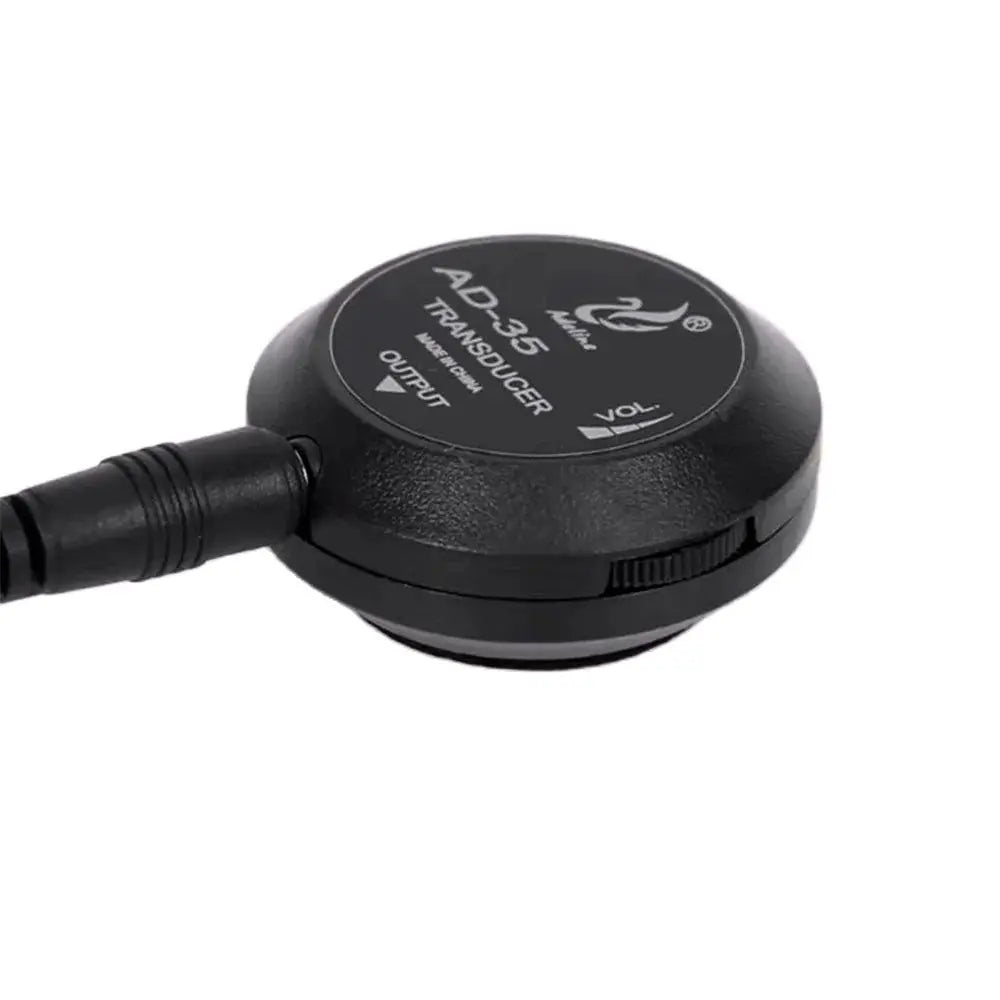 AD-35 Mini Piezo Pickup Transducer – Stick-On Sound Amplifier for Acoustic Guitar, Ukulele, Violin, Cello & Banjo