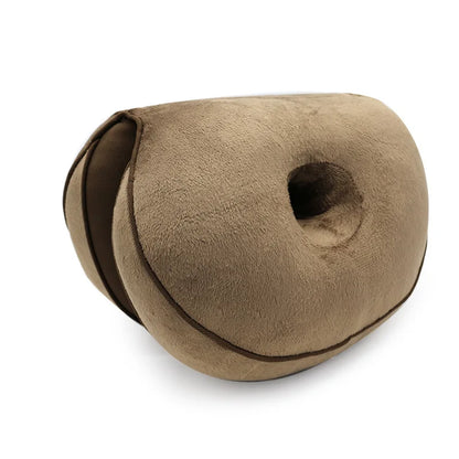 Orthopedic Dual Comfort Seat Cushion – Pelvis Support & Hip Lift Pillow for Pressure Relief & Posture Improvement