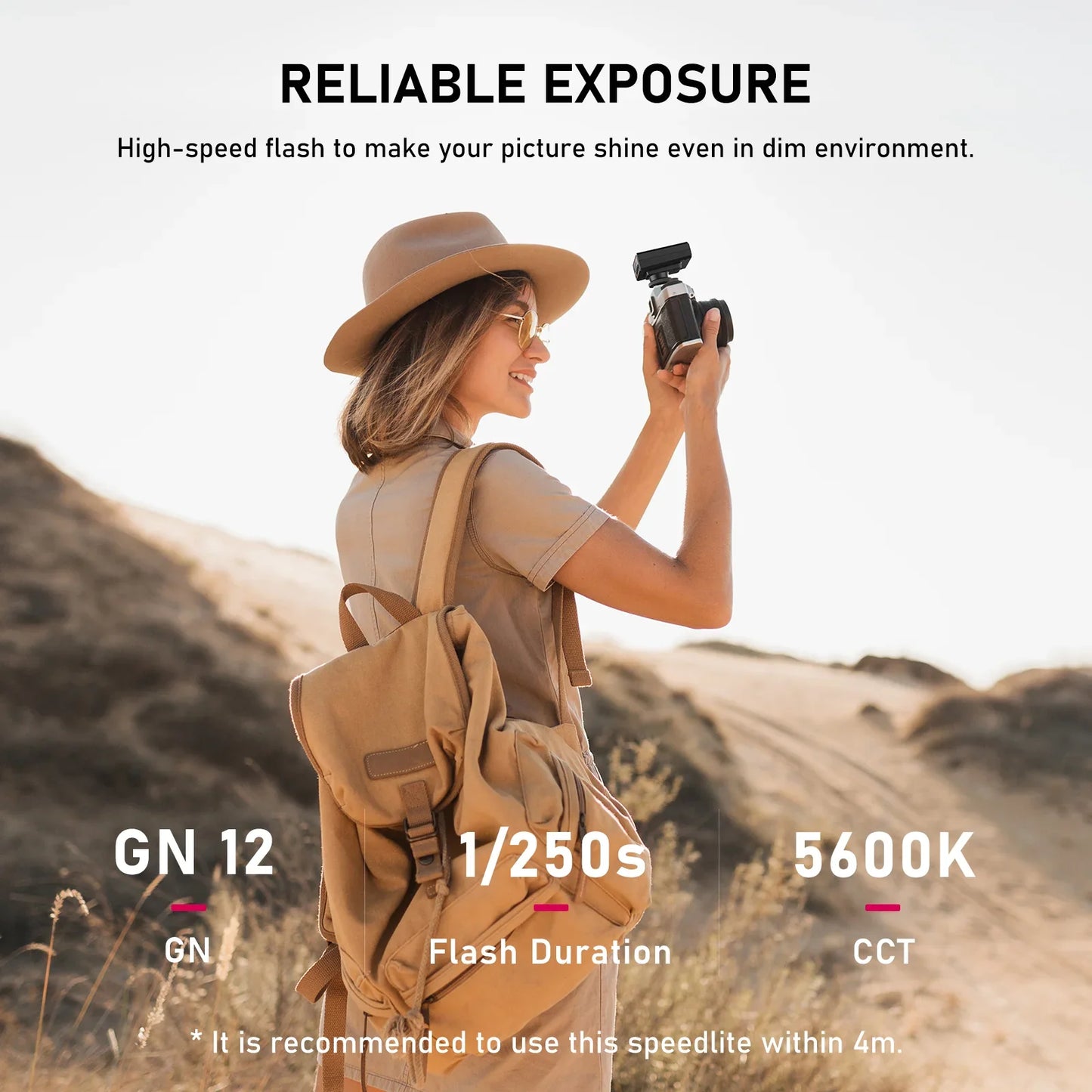 Ulanzi F12 TTL Wireless Flash Trigger – Auto & Manual Continuous Shooting for Canon, Nikon, Fuji, Sony Cameras