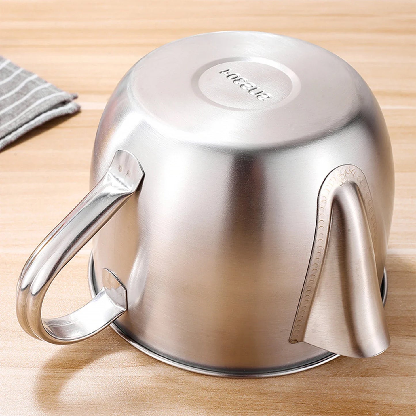 1000ML Stainless Steel Oil Separator - Multifunction Gravy, Soup & Cooking Oil Strainer