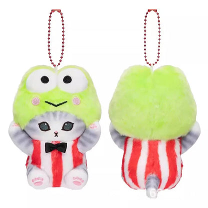 Kawaii Mofusand Shark Cat Keychain – Cute Cartoon Pendant Doll for Backpack & Decor