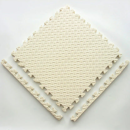 12pcs Foam Baby Play Mat – Soft Interlocking Puzzle Floor Tiles for Kids, Exercise & Play Rug 30x30x1cm