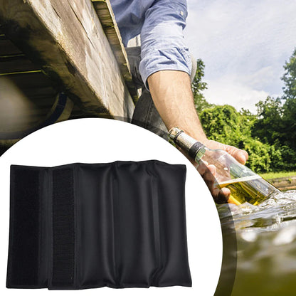 Red Wine Insulated Ice Pack Gel – Quick Cooling PVC Wine Cooler Bag, Champagne/Ice Pack for Liquor, Portable Cold Tools (37.7x14x1cm)