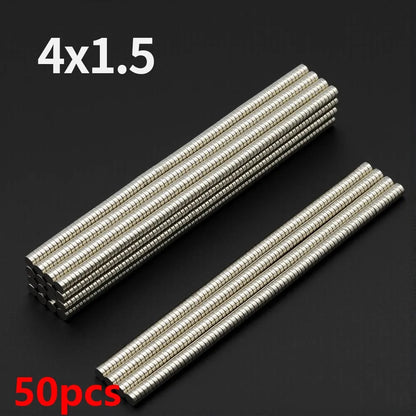 N35 Neodymium Round Magnets - Super Strong Permanent Fridge Magnets for DIY Crafts and Projects
