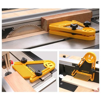 Multi-Purpose Feather Loc Board Set: Woodworking Double Featherboards for Miter Gauge Slot - Essential DIY Tools for Engraving Machines