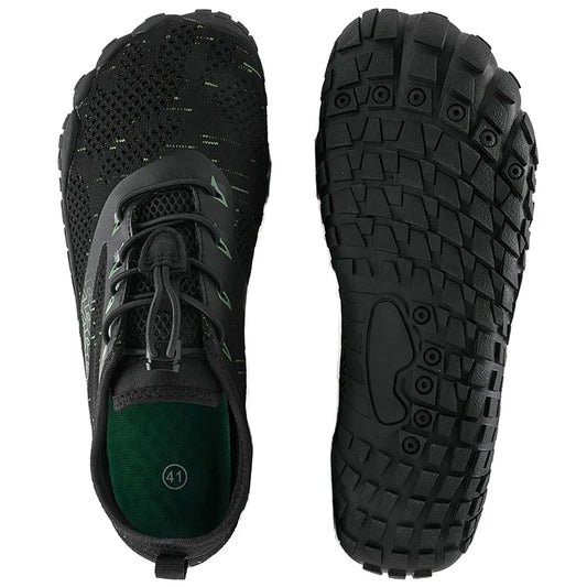 Men & Women Minimalist Trail Running Shoes — Barefoot Wide Fitness Gym Sneakers Low Drop Athletic