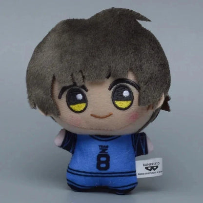 10cm Blue Lock Plush Keychain – Nagi, Seishiro, Chigiri, Hyoma, Gagamaru & Gin Soft Bag Pendant Toy Gift