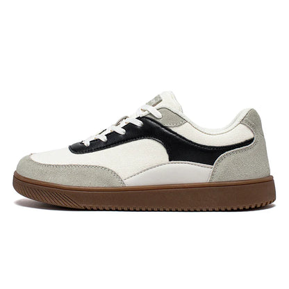 HOBIBEAR Unisex Wide Toe Sneakers — Minimalist Non-Slip Lace-Up Mesh Casual Shoes for Men & Women