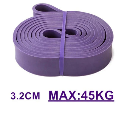 Heavy Duty Resistance Band — Latex Elastic Pull-Up Assist Belt for Pilates, Workout & Home Gym Fitness