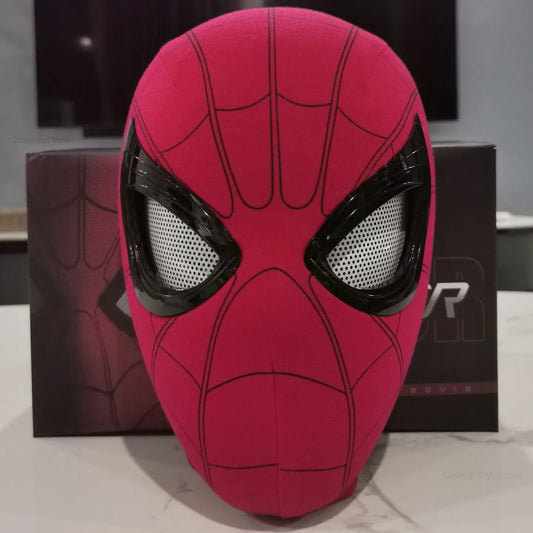 Spider-Man: No Way Home Luxury Helmet with Rechargeable Remote - Movable Eyes Cosplay Mask Decoration Gift Toy