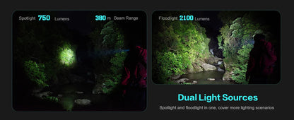 Original Outdoor Multifunctional LED Flashlight – 4360LMS Long-Range Strong Light with Ultra-Long Battery Life, Rechargeable for Camping