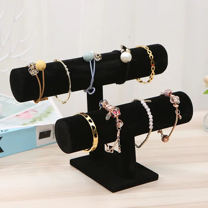 Velvet Bracelet & Watch Display Rack – Jewelry Storage & Display Props