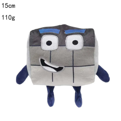 14–30cm Numbers Plush Toy Set – Cartoon Educational Stuffed Dolls for Kids & Baby Gifts
