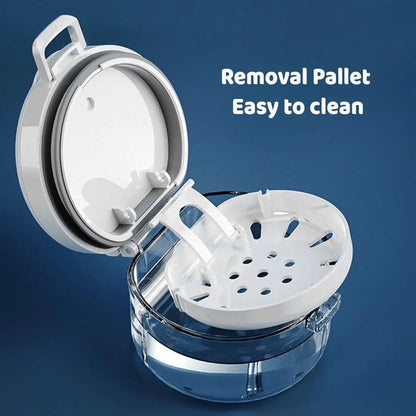 2-in-1 Multi-Layer Denture Case – Complete Denture Bath & Cleaning Cup for Retainer Care