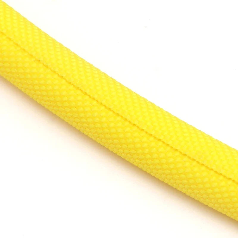 Self Closing PET Braided Cable Sleeve - 1/2/5M Expandable Insulated Wire Wrap Protector and Cable Organizer