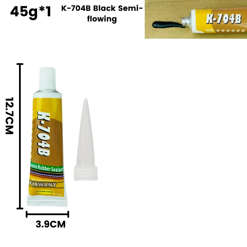 K-703/704/705/706 RTV Silicone Adhesive - 45g Industrial Rubber Sealant for Electronics & Components