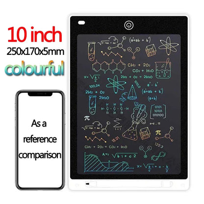 10/12 Inch LCD Writing Tablet - Drawing Board for Kids, Graffiti Sketchpad and Handwriting Blackboard, Magic Toy Gift